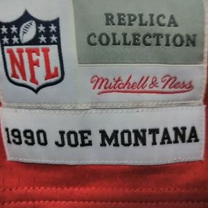 1990 mitchell & ness Throwback Joe Montana jersey